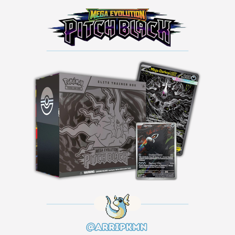 Pokemon Pitch Black Elite Trainer Box
