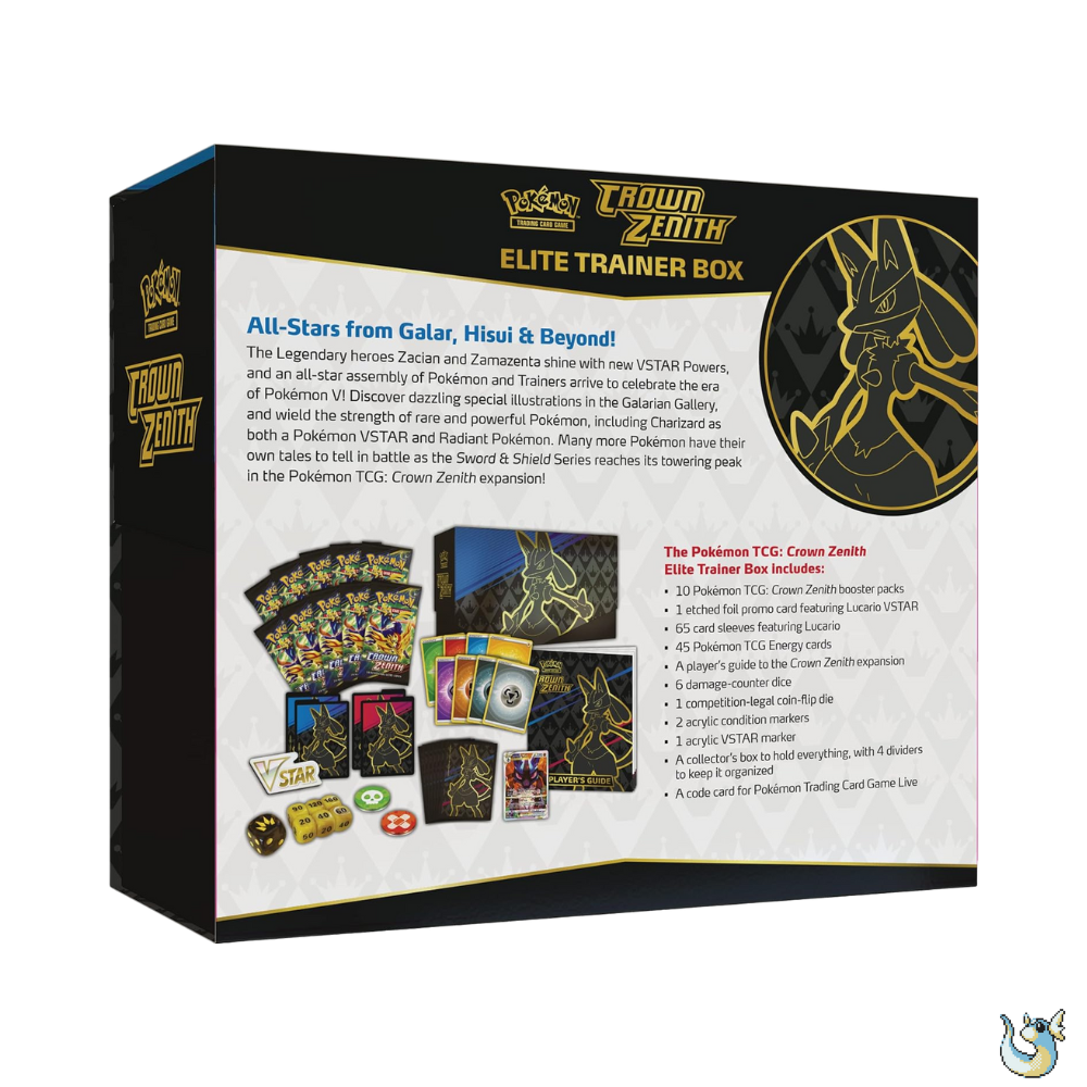 Pokemon Crown Zenith - Elite Trainer Box