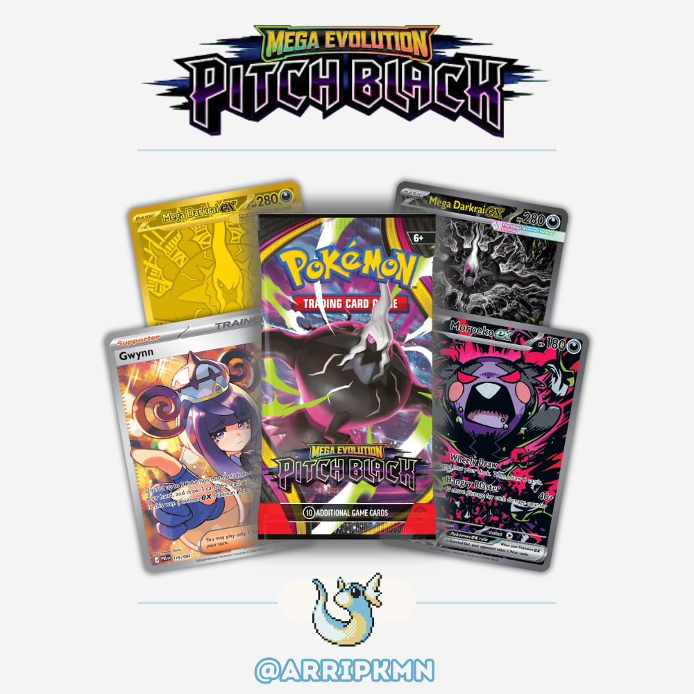 Pokemon Pitch Black Booster Pack