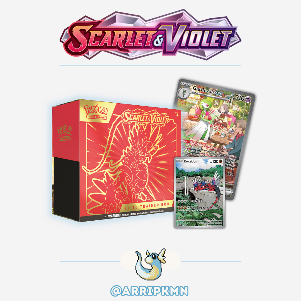 Pokemon Scarlet & Violet - Elite Trainer Box [Koraidon]