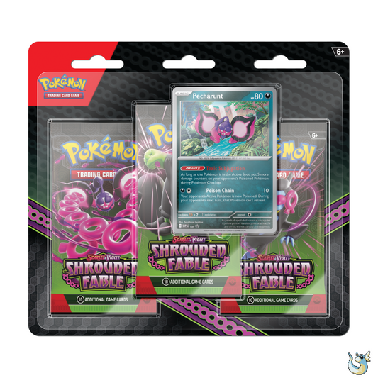 Pokemon Scarlet & Violet Shrouded Fable - 3-Pack Blister