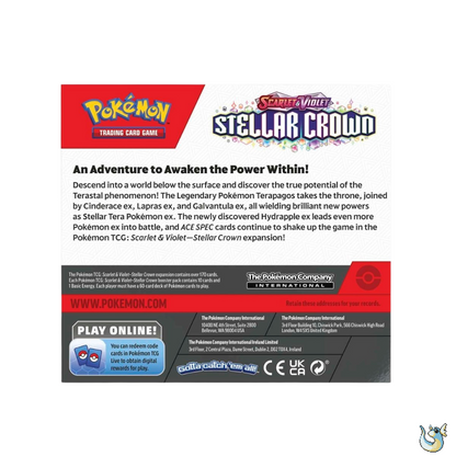 Pokemon Scarlet & Violet Stellar Crown - Booster Box