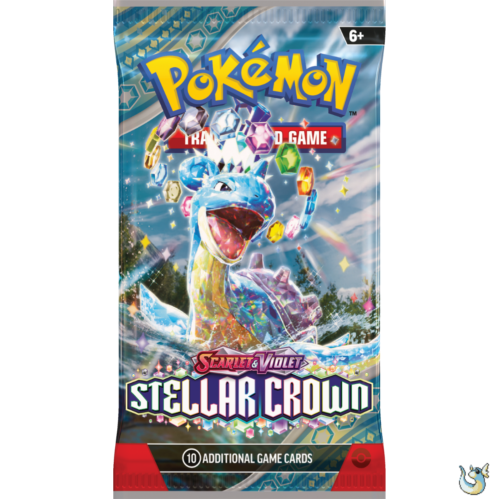 Pokemon Scarlet & Violet Stellar Crown - 3-Pack Blister