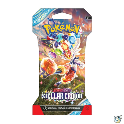 Pokemon Scarlet & Violet Stellar Crown - Sleeved Booster Pack