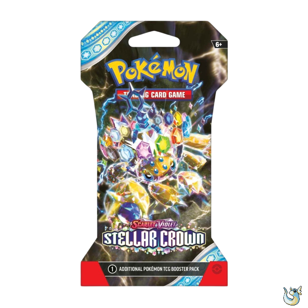 Pokemon Scarlet & Violet Stellar Crown - Sleeved Booster Pack