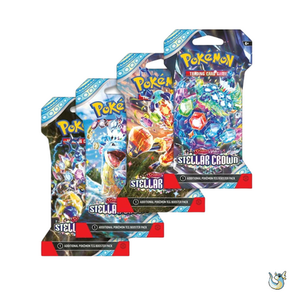 Pokemon Scarlet & Violet Stellar Crown - Sleeved Booster Pack