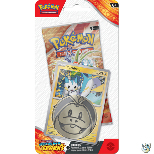 Pokemon Scarlet & Violet Surging Sparks - Checklane Blister