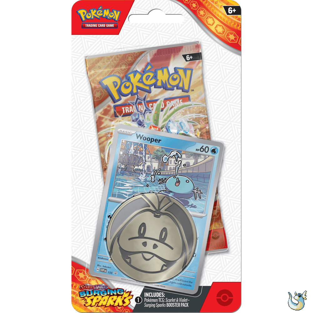 Pokemon Scarlet & Violet Surging Sparks - Checklane Blister