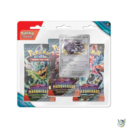 Pokemon Scarlet & Violet Twilight Masquerade - 3-Pack Blister