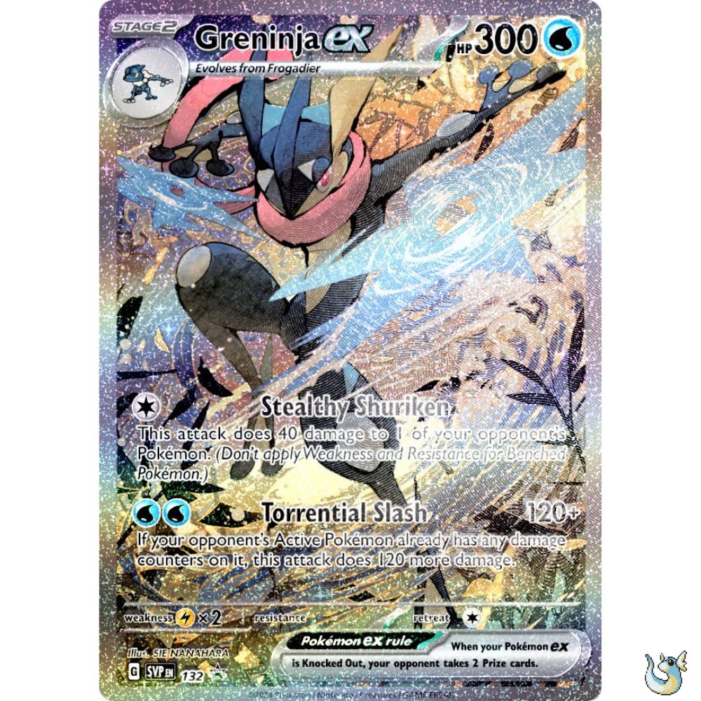 Pokemon Scarlet & Violet Shrouded Fable - Greninja Illustration Collection