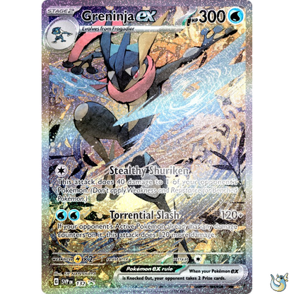 Pokemon Scarlet & Violet Shrouded Fable - Greninja Illustration Collection