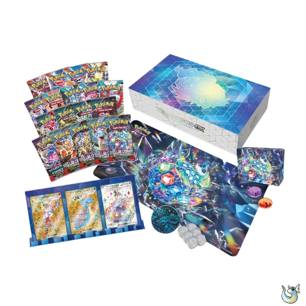 Pokemon - Terapagos ex Ultra Premium Collection