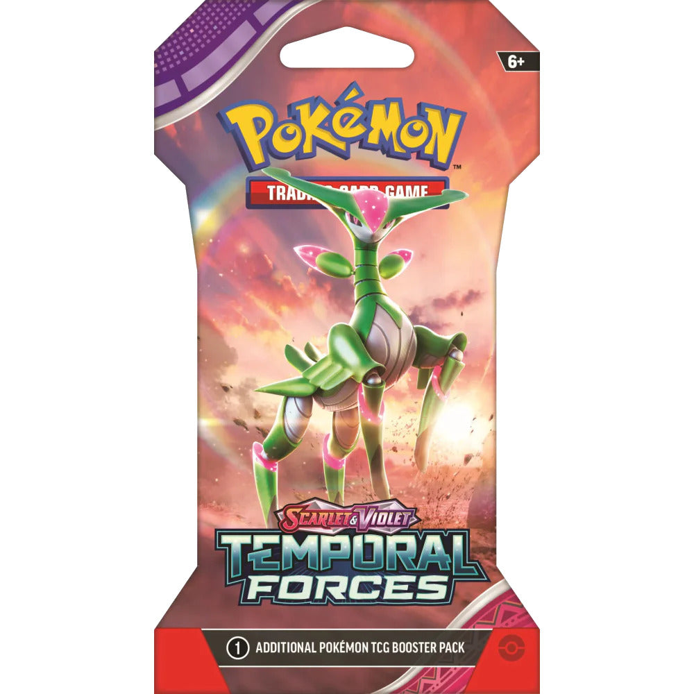 Pokemon Scarlet & Violet Temporal Forces - Sleeved Booster Pack