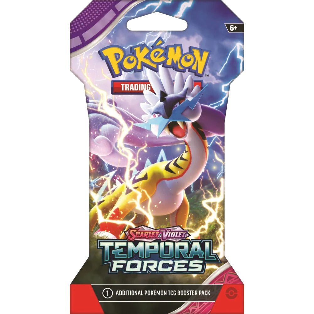 Pokemon Scarlet & Violet Temporal Forces - Sleeved Booster Pack